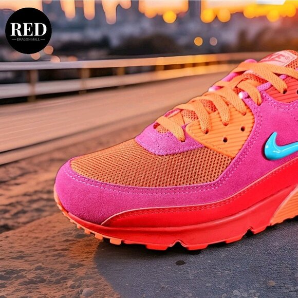 Nike Air Max 90 Alchemy Pink Cosmic Clay Dusty Cactus FJ3868-600 - Men's Size 12 - Picture 10 of 15